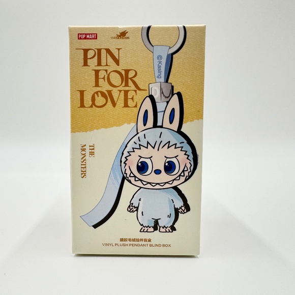 Pop Mart Labubu Pin for Love Series Confirmed Box – Letter L - Picture 3 of 5